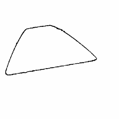 DIY Rear Quarter Glass Passenger Side Mazda 323 HatchBack 1986-1989