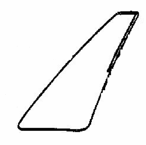 DIY Rear Quarter Glass Passenger Side  Toyota Tercel Hatchback 83-86