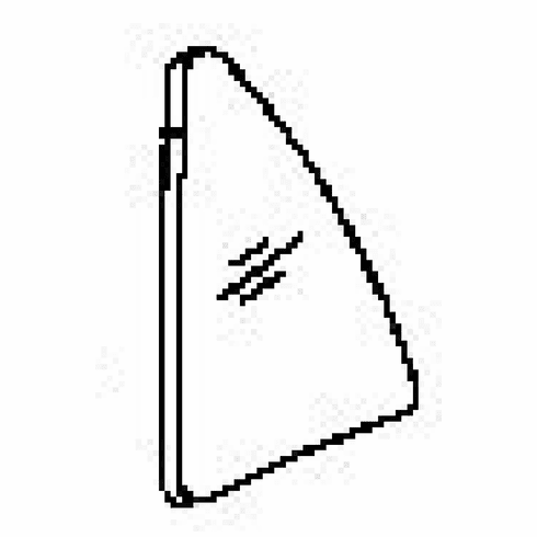 DIY Rear Vent Door Glass Driver Side Hyundai Accent Sedan 2000-2005