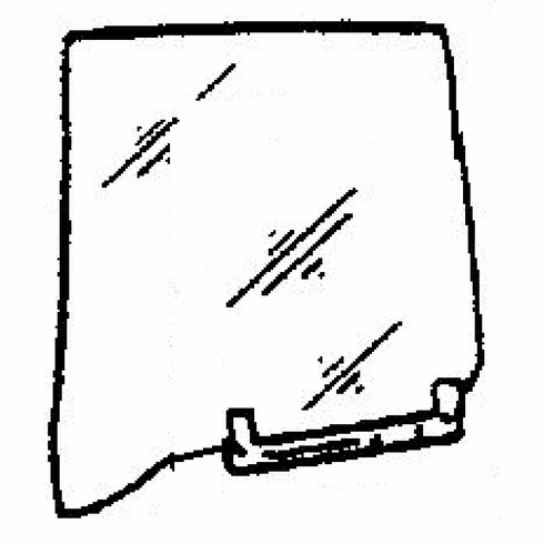 DIY Rear Vent Glass Driver Side BMW 533 4 Door Sedan 1980-1984