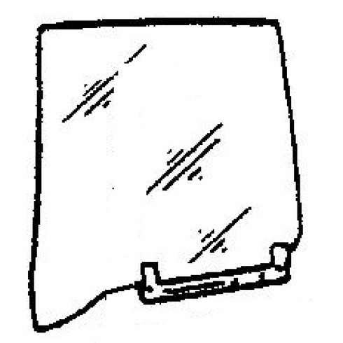 DIY Rear Vent Glass Driver Side BMW 535 4 Door Sedan 1985-1988