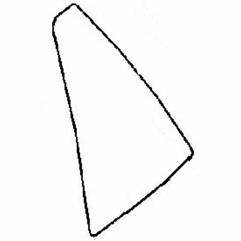 DIY Rear Vent Glass Driver Side BMW X1 4 Door Utility 2011-2015