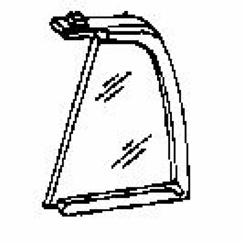 DIY Rear Vent Glass Driver Side Buick Skylark 4 Door Sedan 1992-1998