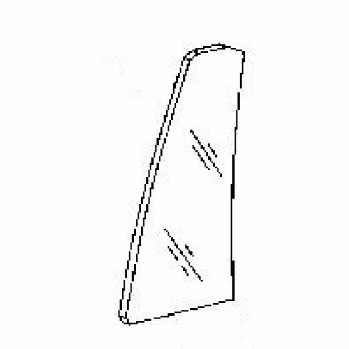 DIY Rear Vent Glass Driver Side Ford Escort 4 Door Hatchback 1982-1990