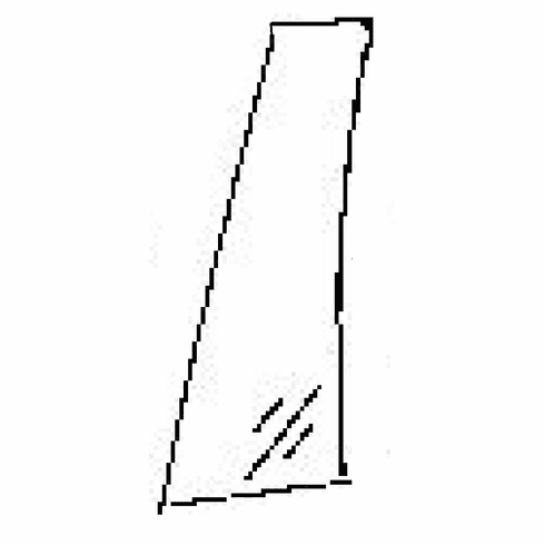 DIY Rear Vent Glass Driver Side Jeep Cherokee Utility 1997-2001