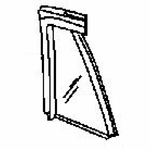  DIY Rear Vent Glass Driver Side Jeep Compass 4 Door Utility 2007-2016