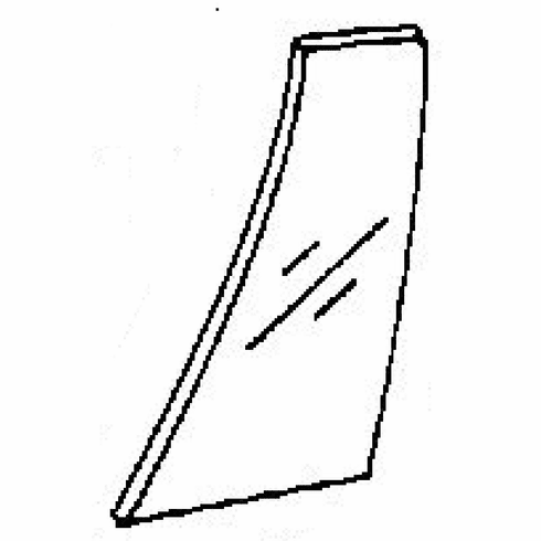 DIY Rear Vent Glass Driver Side Land Rover Range Rover CNTY LWB 1995