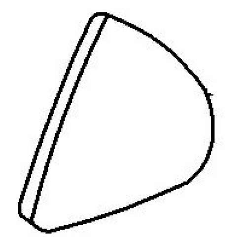 DIY Rear Vent Glass Driver Side Lexus GS 450H Hybrid Sedan 2013-2015