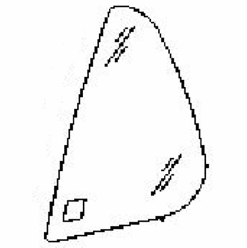 DIY Rear Vent Glass Driver Side Mercedes Benz ML320 Utility 1998-2003