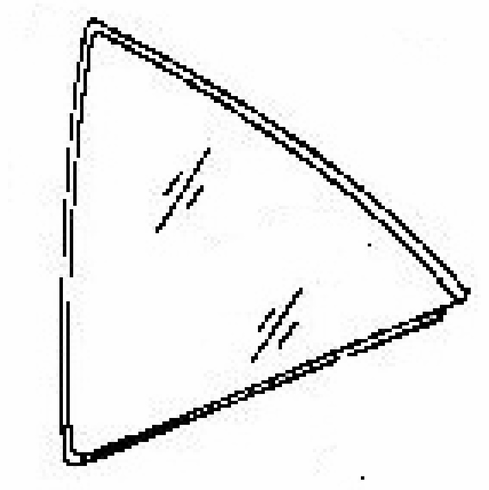 DIY Rear Vent Glass Driver Side Mercedes Benz S500 Sedan 1994-1999