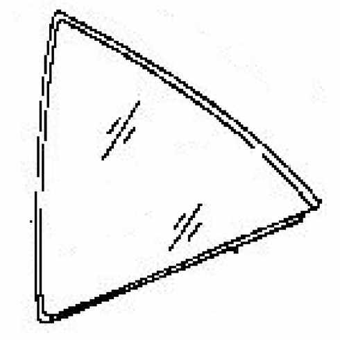 DIY Rear Vent Glass Driver Side Mercedes Benz S600 Sedan 1994-1999