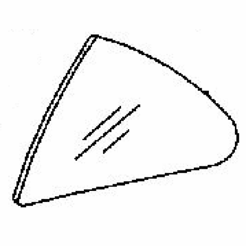 DIY Rear Vent Glass Driver Side Mercedes Benz S600 Sedan 2000-2006