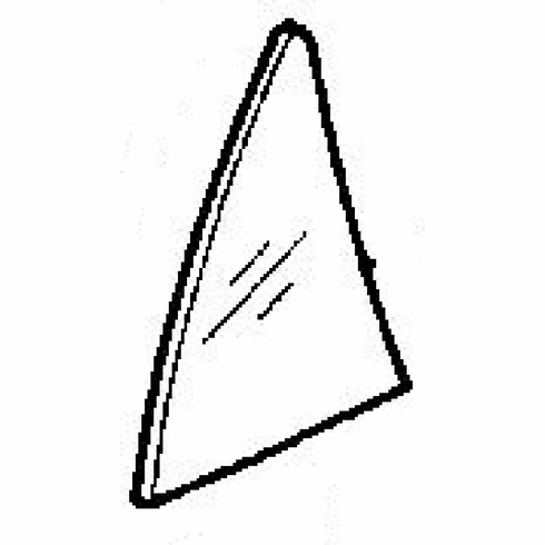 DIY Rear Vent Glass Driver Side Mercury Tracer Hatchback 1987-1990