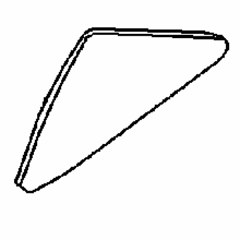 DIY Rear Vent Glass Driver Side Toyota Prius C Hatchback 2012-2019