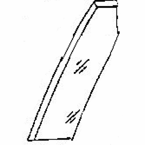 DIY Rear Vent Glass Driver Side  Toyota Tercel Hatchback  1987-1989