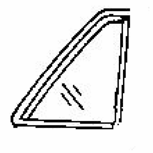 DIY Rear Vent Glass Passenger Side Cadillac Seville 4 Door Sedan 1993