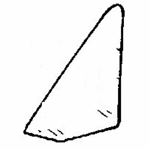 DIY Rear Vent Glass Passenger Side Fiat Brava Station Wagon 1975-1981