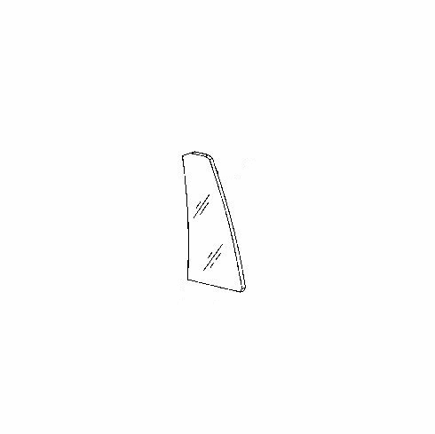 DIY Rear Vent Glass Passenger Side Ford Escort 4 Door Hatchback 82-90