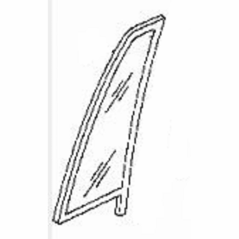 DIY Rear Vent Glass Passenger Side Honda Passport Utility 1994-1997