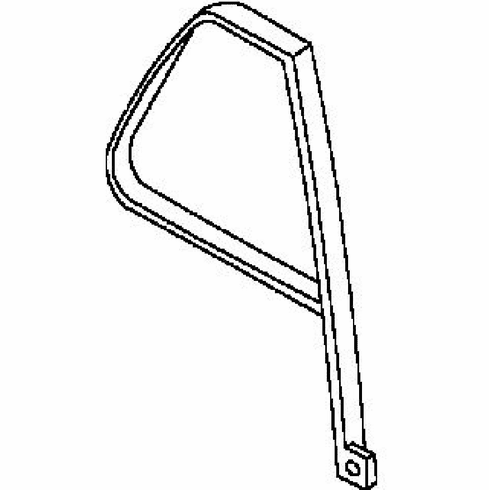 DIY Rear Vent Glass Passenger Side Honda Passport Utility 1998-2002