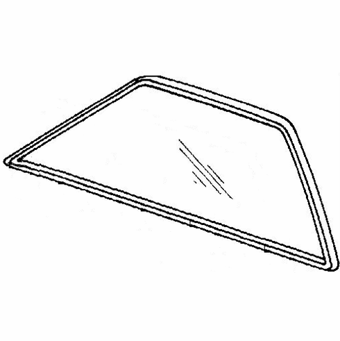 DIY Rear Vent Glass Passenger Side Mazda GLC 4 Door Sedan 1981-1985