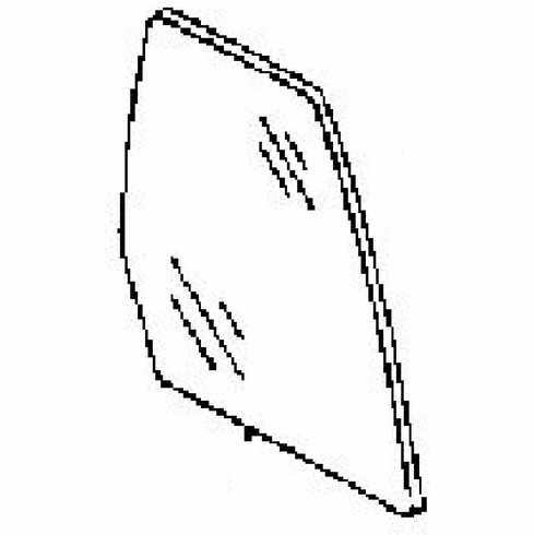 DIY Rear Vent Glass Passenger Side Nissan Pathfinder Utility 90-95  