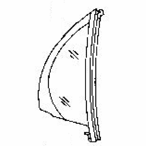 DIY Rear Vent Glass Passenger Side Saturn SW2 Station Wagon 1996-2000