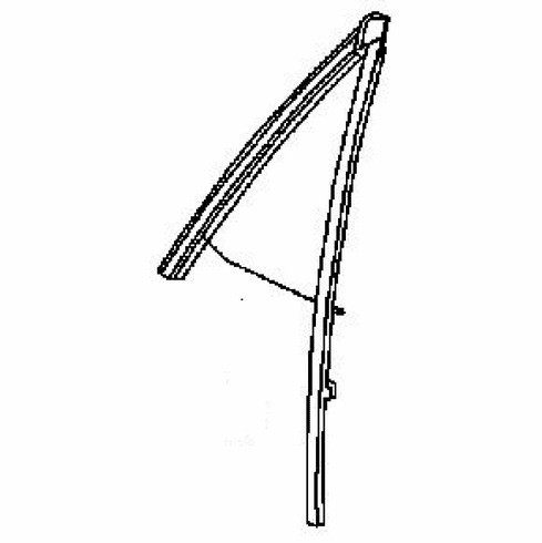 DIY Rear Vent Glass Passenger Side Saturn Vue Utility 2002-2007