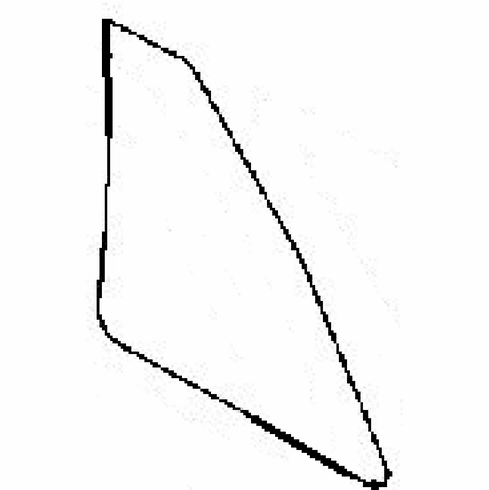 DIY Rear Vent Glass Passenger Side Subaru XV Crosstrek  2013-2016