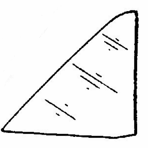 DIY Rear Vent Glass Passenger Side Toyota MR2 2 Door Coupe 1985-1989