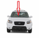DIY Windshield Glass Hyundai Santa Fe 4 Door Utility 2008-2012
