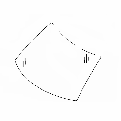 DIY Windshield Glass Nissan Frontier Pickup Extended Cab 2005-2014