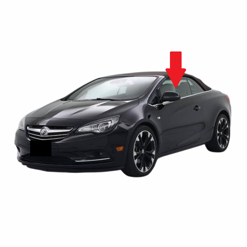 Front Door Glass Driver Side Buick Cascada 2016-2019 2 Door Convertible