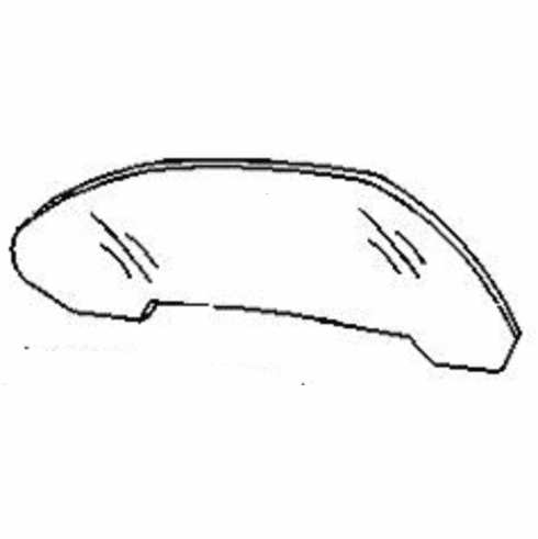Front Door Glass Driver Side Chevrolet Corvette 1963-1967 2 Door Coupe