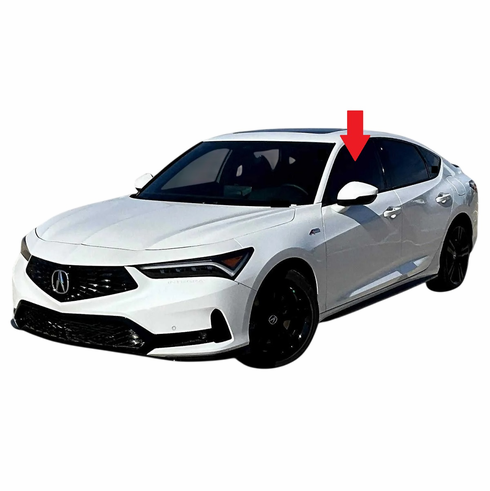 Front Driver Door Glass Acura Integra 4 Door Hatchback 2023-2026