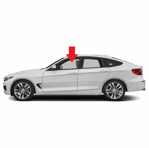 Front Driver Side Door Glass BMW 330GT 4 Door Hatchback 2017-2019