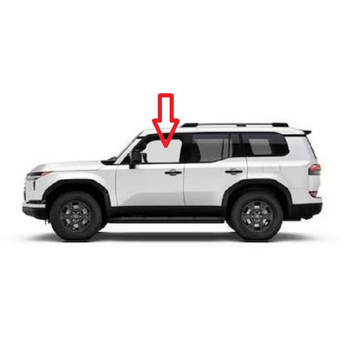 Front Driver Side Door Glass Lexus GX 4 Door Utility 2024-2026