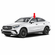 Front Driver Side Door Glass Mercedes Benz GLC Class 4 Door Coupe 2017-2022