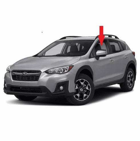 Front Driver Side Door Glass Subaru Crosstrek 4 Door Utility 2018-2023