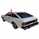 Front Driver Side Quarter Glass Nissan 200SX 2 Door Hatchback 1980-1983