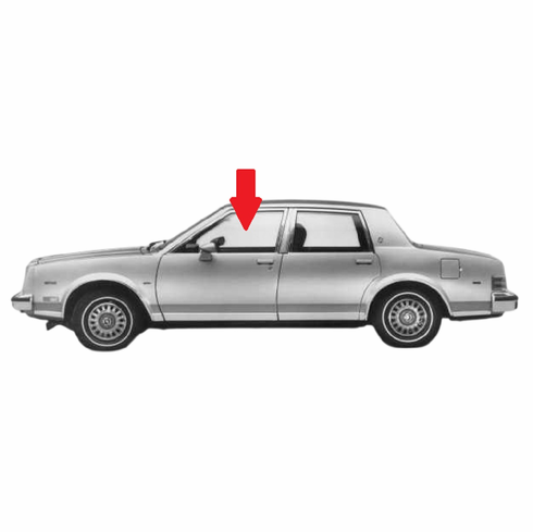 Front Glass Driver Side Buick Apollo 1980 4 Door Sedan