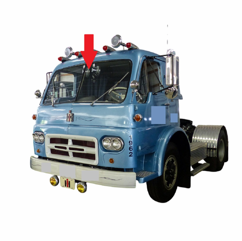 Front Passenger/Driver Windshield Glass International 190 Series Cabover/Tilt Cab 1960-1965