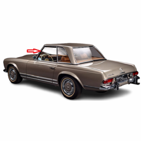 Front Passenger Glass Mercedes Benz 230SL 2 Door Coupe 1963-1973