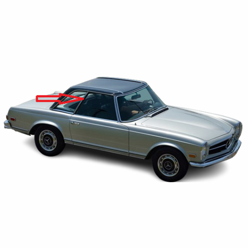 Front Passenger Glass Mercedes Benz 280SL 2 Door Coupe 1963-1973