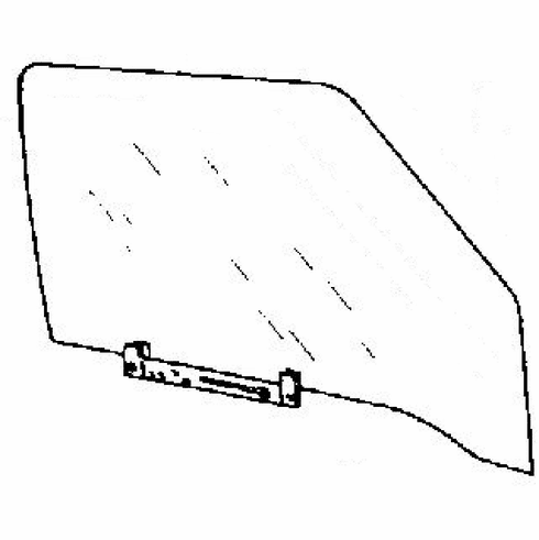 Front Passenger Side Door Glass BMW 320 2 Door Coupe 1980-1983