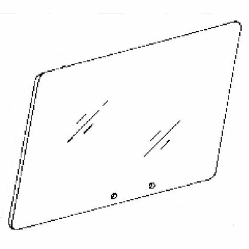 Front Passenger Side Door Glass BMW 325 2 Door Convertible 1987-1993