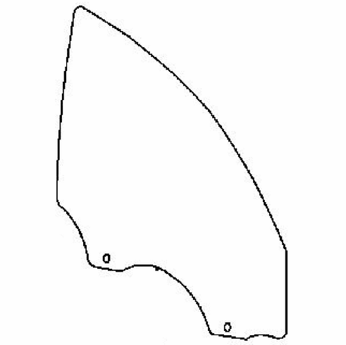 Front Passenger Side Door Glass BMW 328 2 Door Convertible 2007-2013