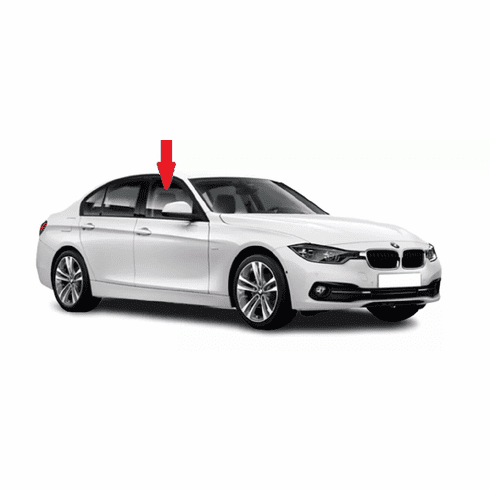 Front Passenger Side Door Glass BMW 340 GT 4 Door Hatchback 2016-2019