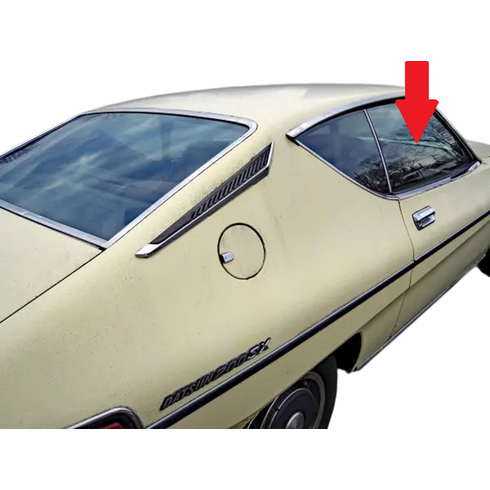 Front Passenger Side Door Glass Nissan 200SX 2 Door Coupe 1977-1979