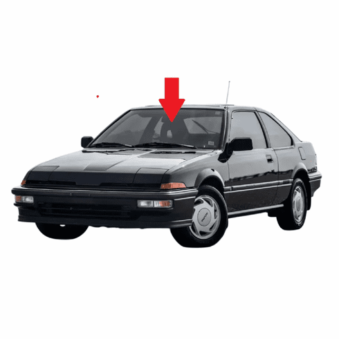 Front Windshield Glass Acura Integra 2 Door Hatchback 1986-1989
